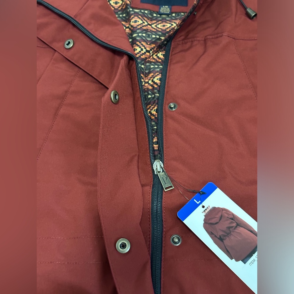 🧡NWT Pendleton Women's Hooded Rain Jacket - Wind Resistant, Waterproof🧡 - Picture 4 of 12